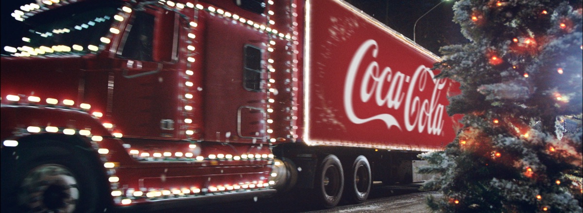 Coca-Cola — holiday truck