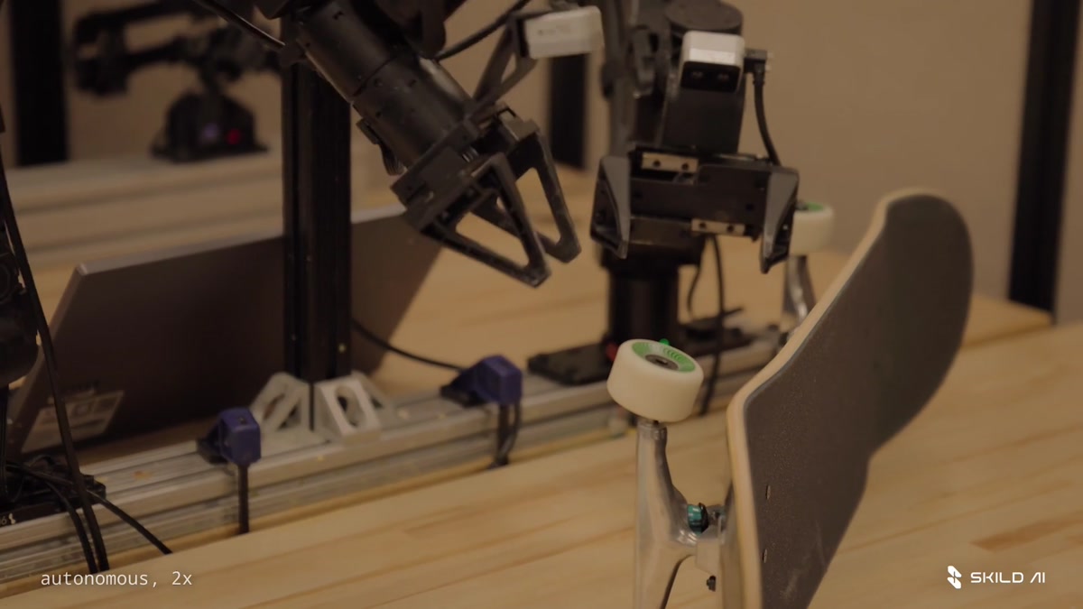 Skild AI &mdash; S1, autonomous skateboard assembly